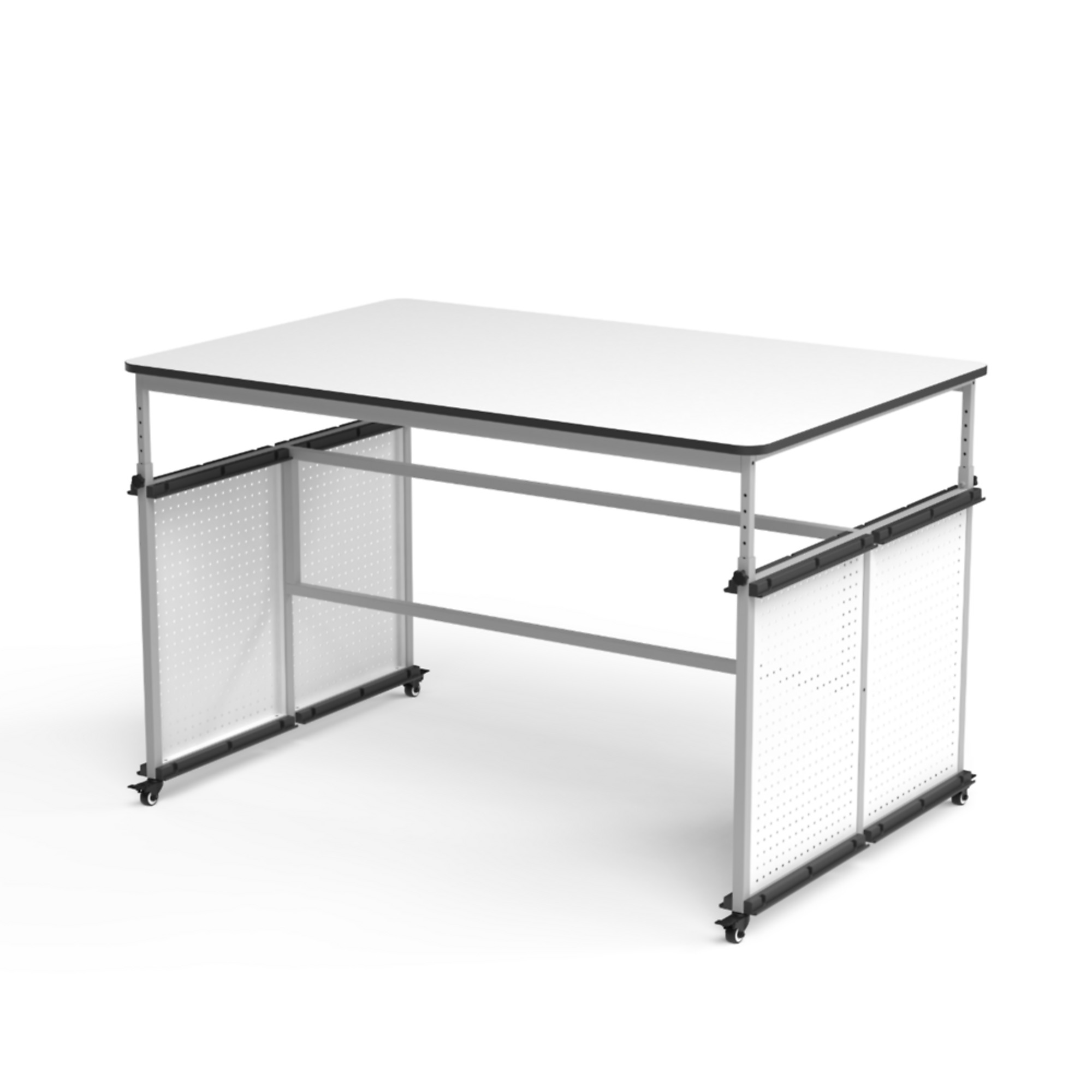 Luxor - Modular Makerspace and Science Lab Table, 60.25in. x 38in. x 39.25in., Model# DTTB001